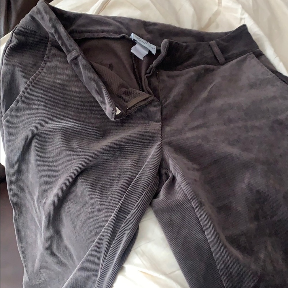 Long elegant legs  brown cords